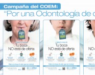 Campaña del COEM: «Por una Odontología de calidad»